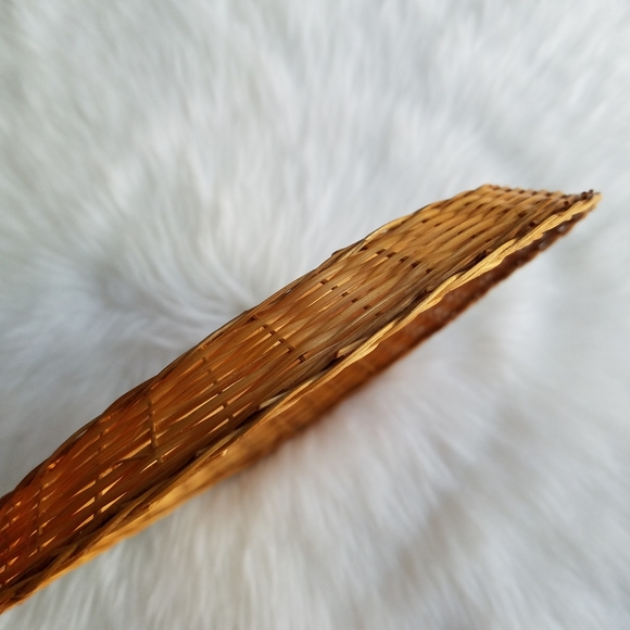 Vintage Boho Straw Plates (3 pc) - Picture 7 of 16